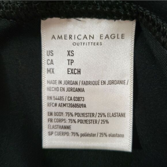 American Eagle Women's Black The Everything Highest Waist Flare Legging - Picture 11 of 14